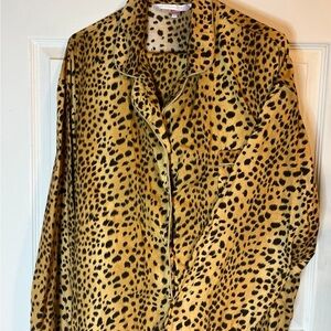 Vintage Victoria's Secret Leopard PJ Set